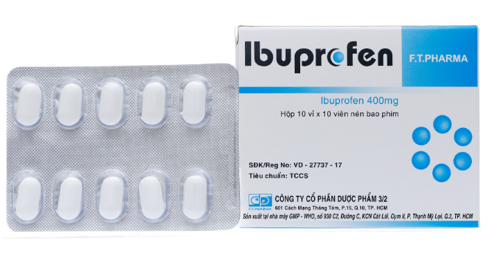  Ibupr0fen là một trong những nhóm thuốc giảm đau giúp cải thiện triệu chứng của u xơ tử cung 